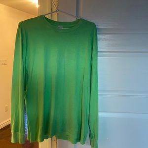 Neon green aritzia long sleeve